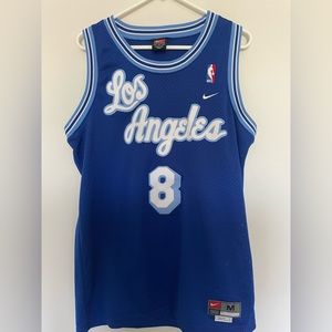Nike Kobe Bryant Los Angeles Lakers Blue Throwback Jersey #8 - Medium